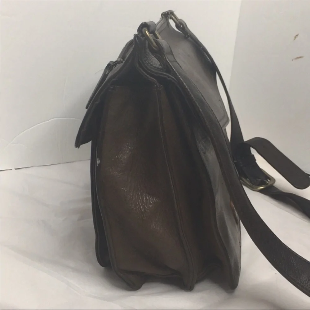 Fossil leather Briefcase/Shoulder bag